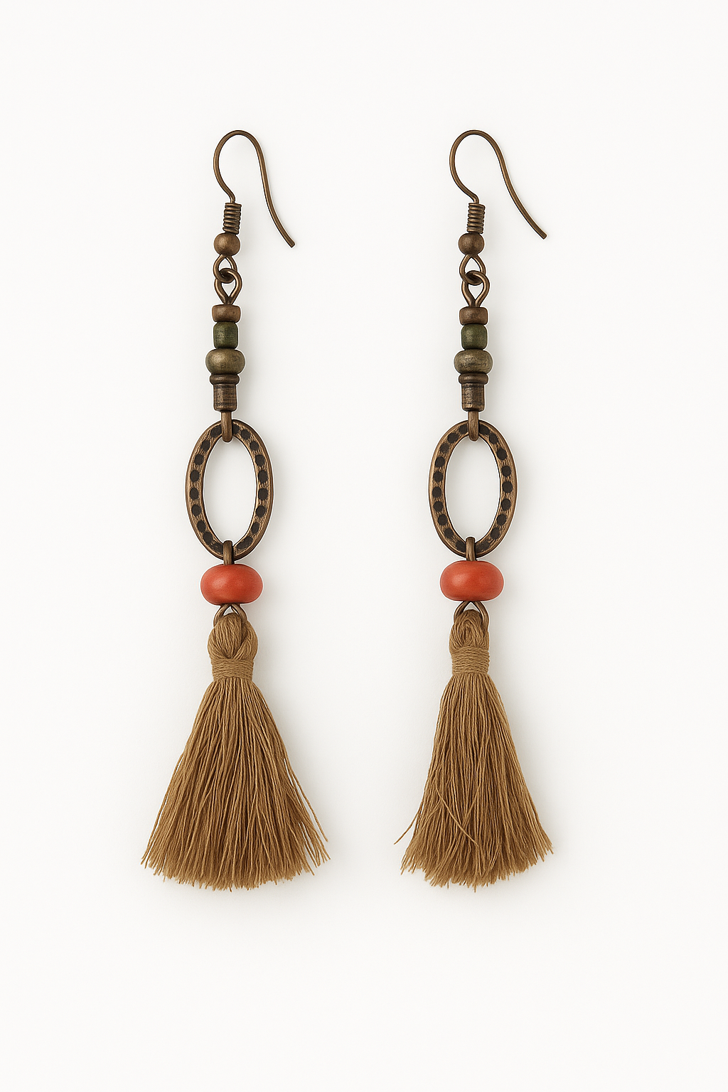 AYOMÉA Bhoomi Tassel Earrings