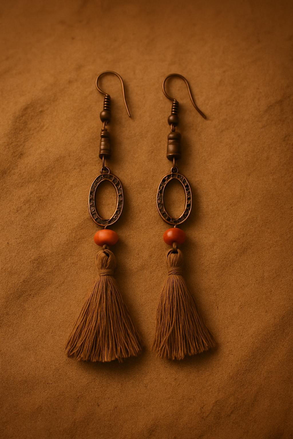 AYOMÉA Bhoomi Tassel Earrings