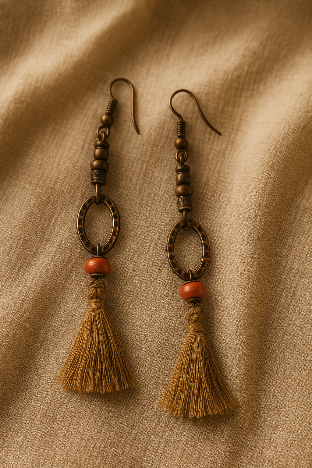 AYOMÉA Bhoomi Tassel Earrings
