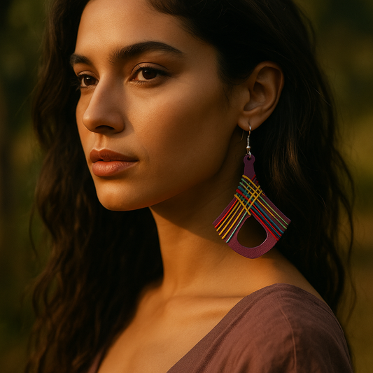 AYOMÉA Dhará Lines Earrings