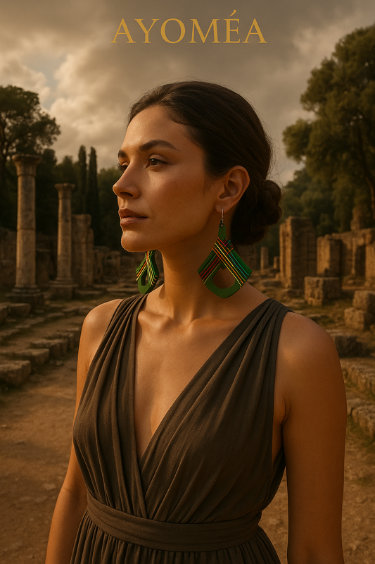 AYOMÉA Vana Bloom Earrings