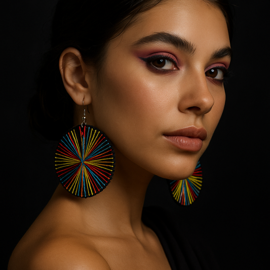 AYOMÉA Surya Loom Earrings