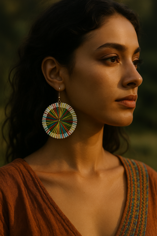 AYOMÉA Chakrá Bloom Earrings