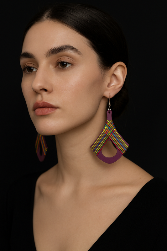 AYOMÉA Dhará Lines Earrings
