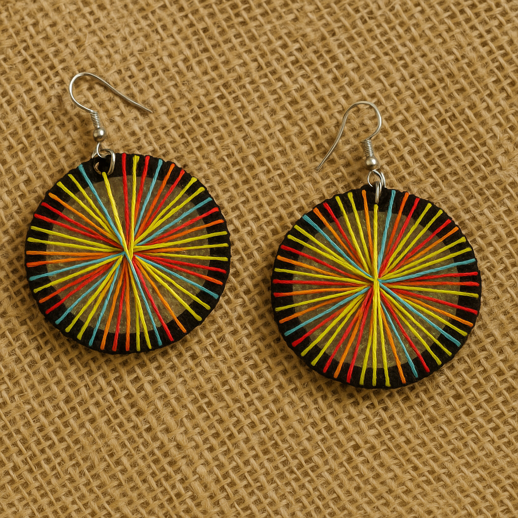 AYOMÉA Surya Loom Earrings