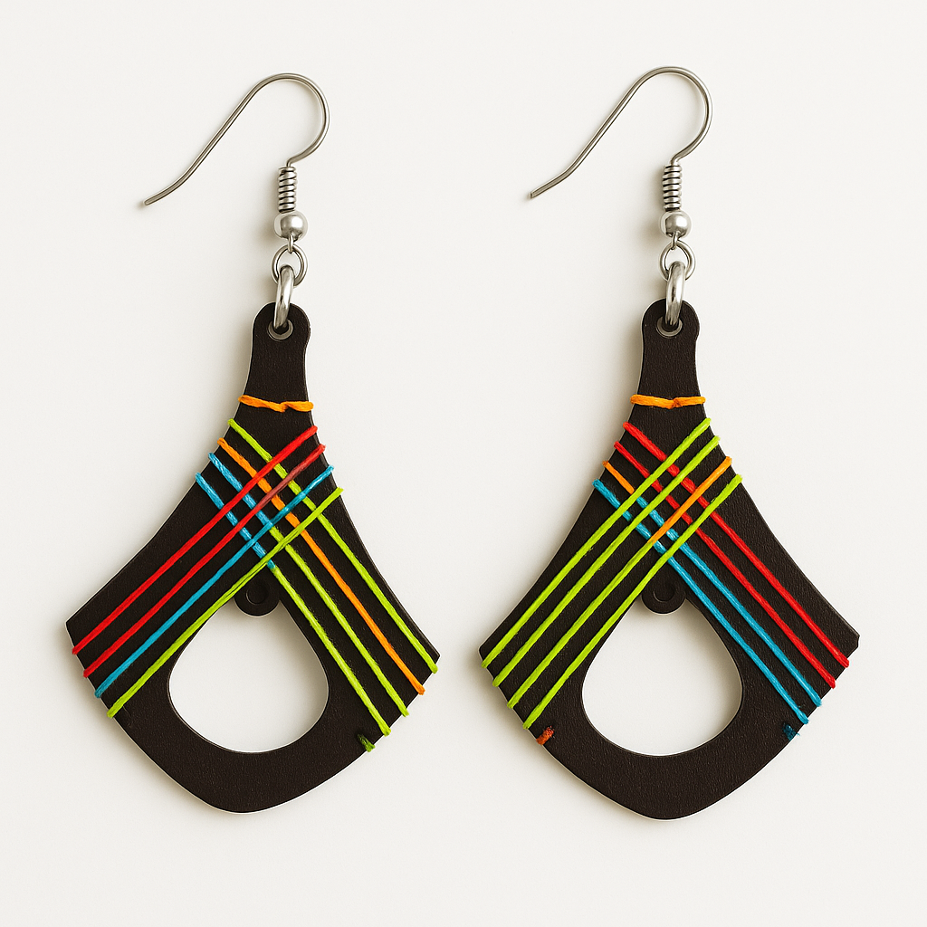 AYOMÉA’s Trikonā Threads Earring