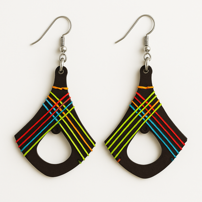 AYOMÉA’s Trikonā Threads Earring